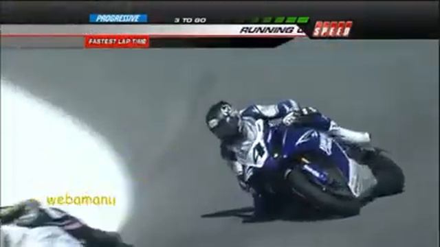 2010 AMA SBK Laguna Seca last 3 laps смотреть онлайн