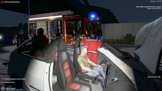 Emergency Call 112 The Firefighting Simulation - Night Shift! 4K смотреть онлайн
