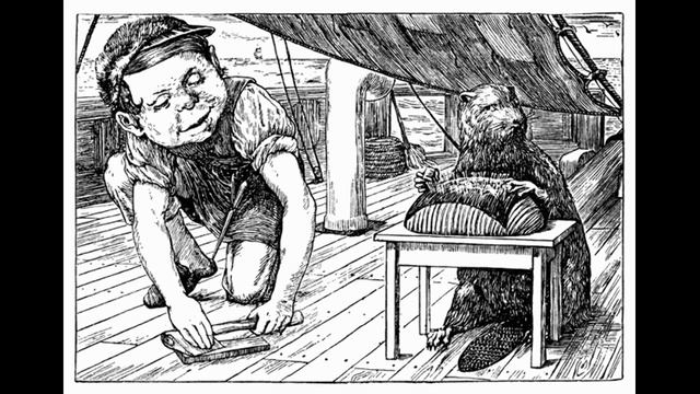 Льюис Кэрролл.  Охота на Снарка.  ВОПЛЬ [ # 1 ].  ВЫСАДКА НА БЕРЕГ.   Читает   Роман FISHKA.