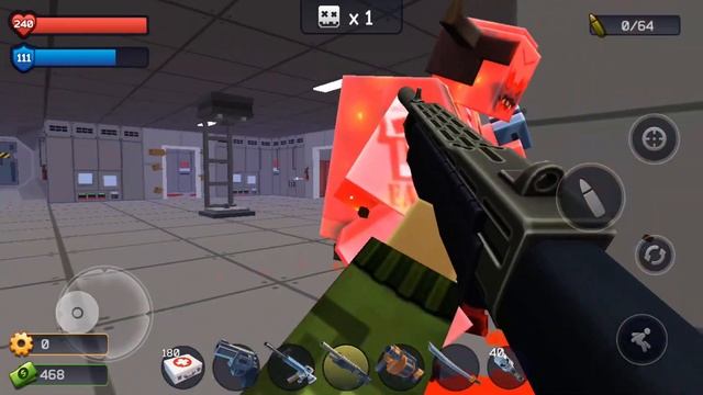 Pixel Combat: Zombie Strike - Gameplay Walkthrough Part 36 - Devil Boss - Best Mobile Game смотреть онлайн