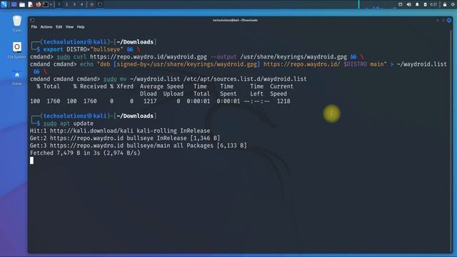 How to Install Android 10 on Kali Linux 2022.1 using Waydroid | Run Android Apps on Kali Linux смотреть онлайн