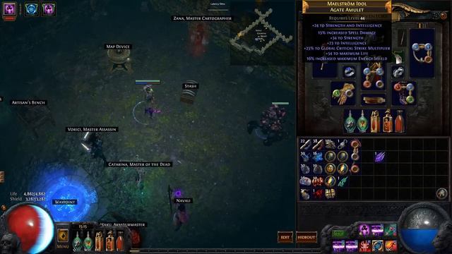 Path of Exile: I Ramble About My Budget Hybrid ES/Life Chaos Ethereal Knives Nova Character смотреть онлайн