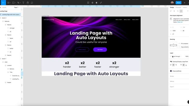 Страница из Auto Layouts смотреть онлайн
