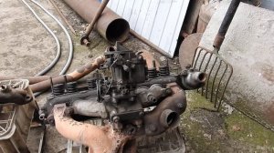 402 двигатель и выпускной коллектор. некоторые моменты.