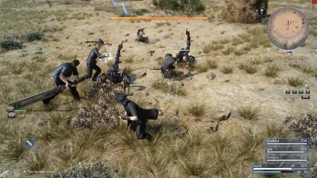 FINAL FANTASY XV WINDOWS EDITION on GL553VE i7 7700HQ / GTX1050Ti смотреть онлайн