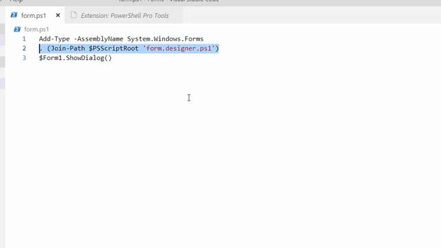 Building Windows Forms in VS Code with PowerShell смотреть онлайн