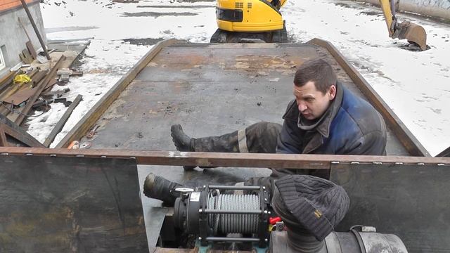 Устанавливаем и подключаем электрическую лебёдку RUNVA EWN 17500 Лебёдка на эвакуатор Болтовня смотреть онлайн