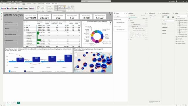 Power BI Bookmarks - Additional Layer of Interactivity with Power BI Report Bookmarks смотреть онлайн
