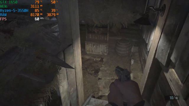 Resident Evil Village | Asus tuf Gaming Benchmark |1080p recommend settings смотреть онлайн