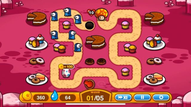 Tower Defense; Guardians: Royal Journey; Level 1-5 смотреть онлайн