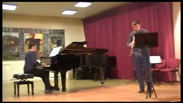 Eugene Bozza: Aria - Bogdan Bikicki (clarinet) and Nikola Djokic (piano) смотреть онлайн