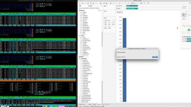 Vertica Tiny Three-Node Cluster TPC-DS Data Tableau Interactive Analysis Performance смотреть онлайн