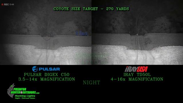 Pulsar Digex C50 Night Vision Scope vs. IRAY BOLT TD50L Night Vision Scope смотреть онлайн