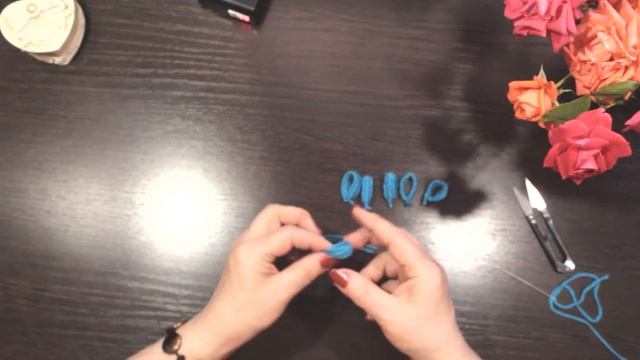 Одна ватная палочка и красивый цветок, без крючка и спиц. смотреть онлайн