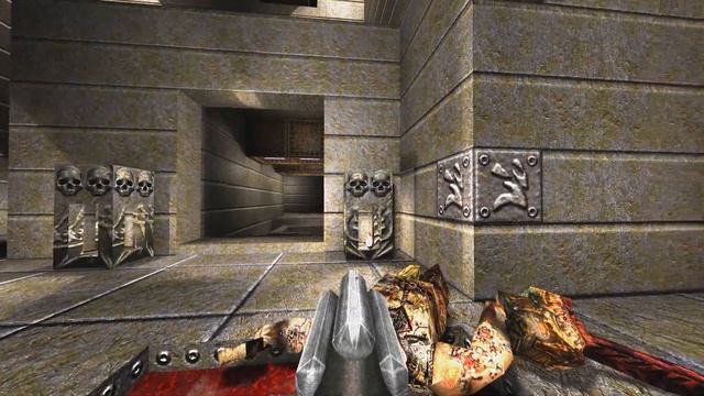 Quake I. Эпизод 1. Часть 7 (e1m6). Прохождение и секреты (Walkthrough and Secrets) [FullHD] смотреть онлайн