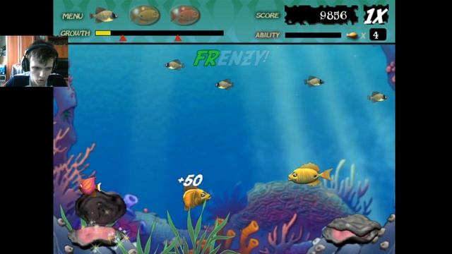 Проходим игру моего детства! (Feeding Frenzy #1) смотреть онлайн