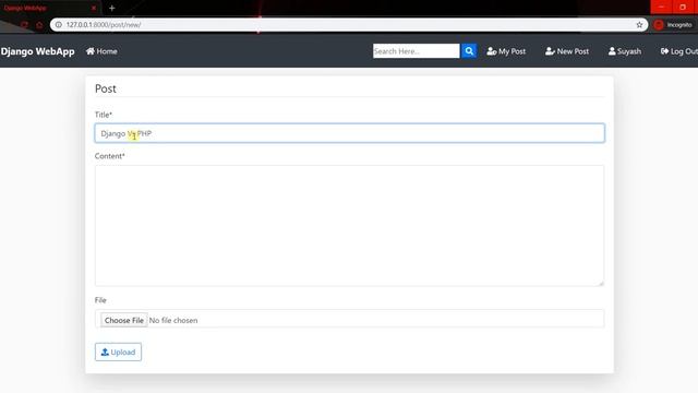 Python Django WebApp | File Sharing Project (with source code) смотреть онлайн