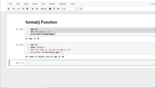 Python Tutorial in Hindi #35: Format function in Python смотреть онлайн