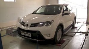 Замер мощности и чип-тюнинг Toyota RAV4