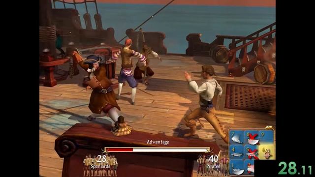 HOW TO BECOME A PICKPOCKET IN 49 SECONDS? - Sid Meier’s Pirates "Speedrun" смотреть онлайн