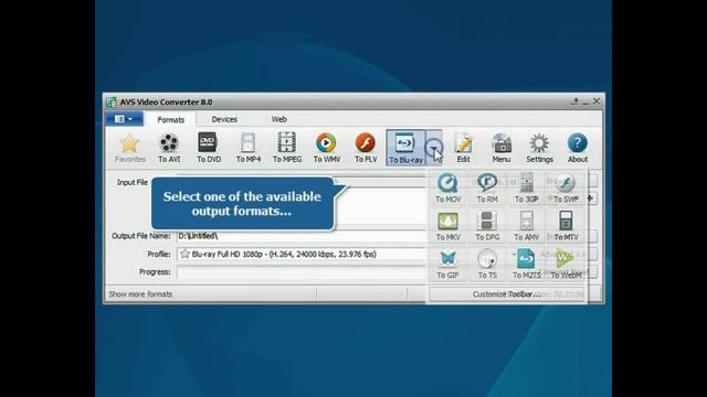 How to convert VOB files using AVS Video Converter? смотреть онлайн