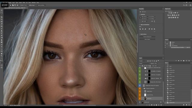 Dani Diamond - FULL Retouch Time-Lapse