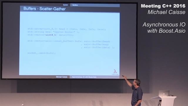 Asynchronous IO Using Boost.Asio - Michael Caisse - Meeting C++ 2016 смотреть онлайн