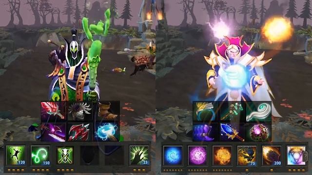 Dota Duels Reborn [1]: Rubick VS Invoker смотреть онлайн