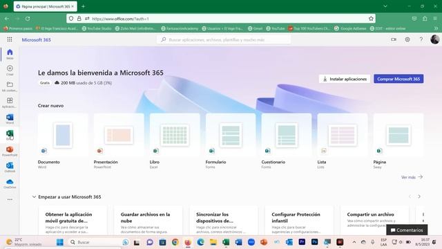 Como tener Office 365 GRATIS con todas las funciones de Excel en este pequeño tutorial. смотреть онлайн