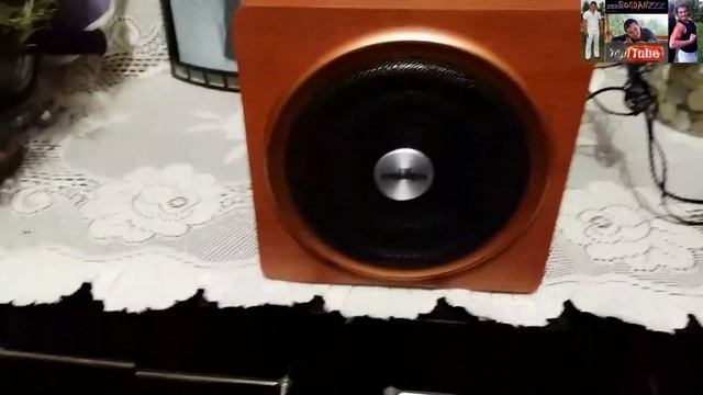 Стационарные Колонки Сабвуфер с Колонками 2.1 Wellon L730 смотреть онлайн