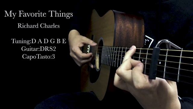 My Favorite Things . Richard Charles Rodgers. Solo Guitrar. Sound of music . смотреть онлайн