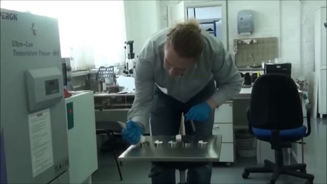 Смазка для направляющих МС-1600, тест на морозостойкость. смотреть онлайн