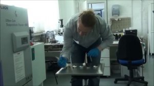 Смазка для направляющих МС-1600, тест на морозостойкость.