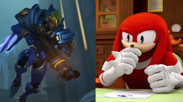 Knuckles rates Overwatch female characters crushes смотреть онлайн