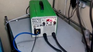Сварочный инверторный полуавтомат Атом I-180 MIG/MAG, режим TIG (сварка в среде аргона)