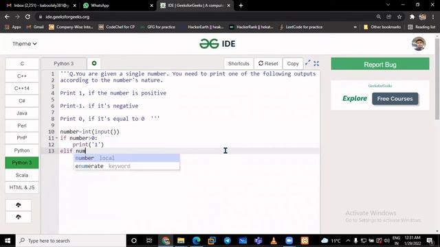 #11 Check number is Positive, Negative or Zero in Python || Python Tutorial for Beginners || Python смотреть онлайн