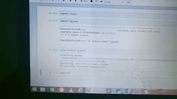 How to import python library in Jupiter notebook