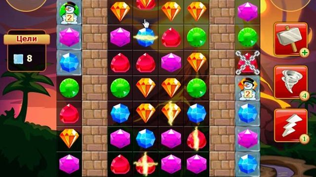 Сокровища пиратов 1049 уровень прохождение - Pirate treasures level 1049 walkthrough смотреть онлайн