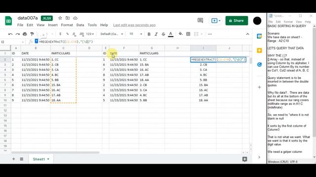 QUERY - ORDER BY (Sorting) WITH HELPER'S COLUMN смотреть онлайн