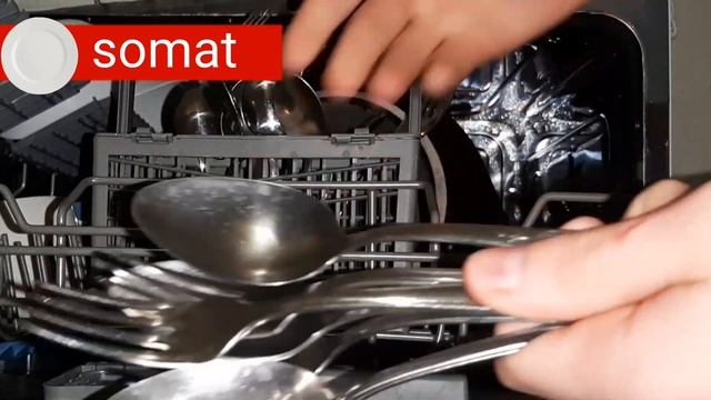 ТЕСТ ТАБЛЕТОК ДЛЯ ПОСУДОМОЕЧНОЙ МАШИНЫ "SOMAT all in 1"//лучшие СРЕДСТВА для ПОСУДОМОЙКИ. смотреть онлайн
