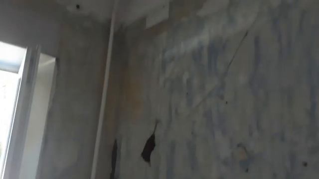 Подготовка стен под обои грунтовка, штукатурка, шпаклевка. Установка дверной коробки. смотреть онлайн