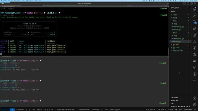 Go Fiber Web Framework - Part 4 смотреть онлайн