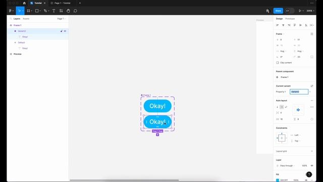 Create Buttons with Hover Effect in Figma in 60 secs!!! [Quick Tutorial] смотреть онлайн