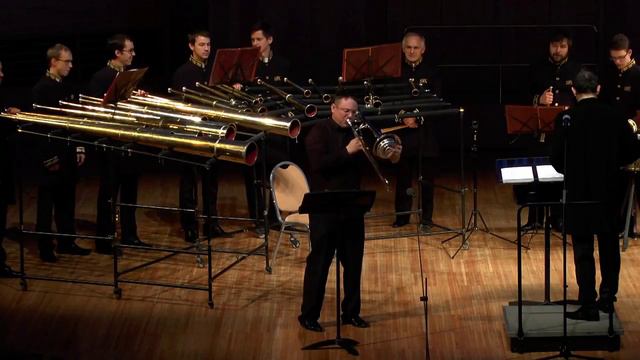 «Romance of a frog» | «Романс лягушки» | Russian horn orchestra смотреть онлайн