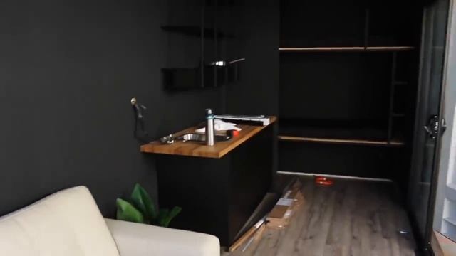 Container Transformation - Tiny House Start to Finish Timelapse смотреть онлайн