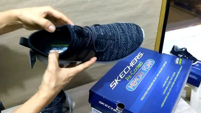 Zapatillas Skechers varón skechex corace originales смотреть онлайн