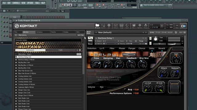 Automation Native Instruments Kontakt in Fl Studio tutorial смотреть онлайн