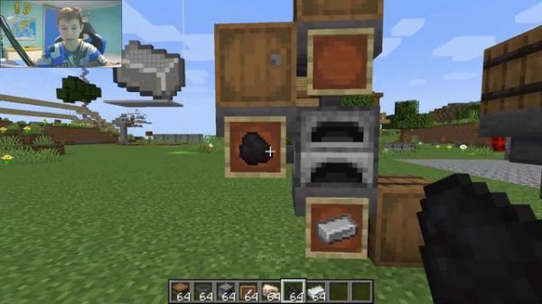 Топ 3 простых механизма для майнкрафт. Простые механизмы в майнкрафт.