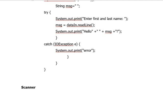 Unit IV - User Input (Java Programming) смотреть онлайн
