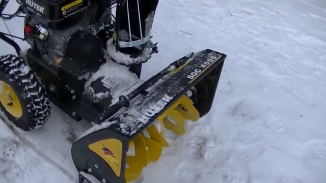 Обзор.Снегоуборщик Huter SGC-4000 смотреть онлайн